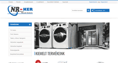 Desktop Screenshot of nrker.hu